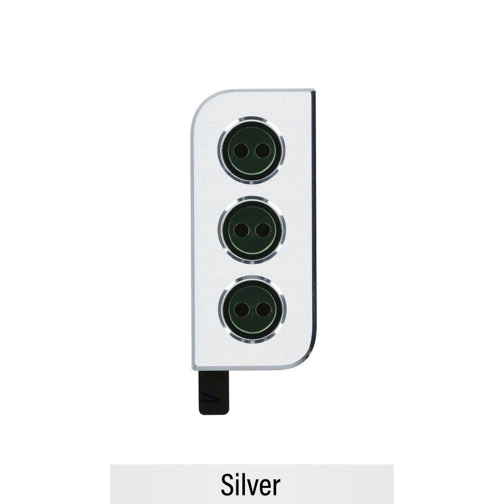 Rear Camera Lens Back Glass Cover for Samsung Galaxy S21 Plus G996B GH98-46213C (Gold)-Silver Rear Camera Lens Back Glass Cover for Samsung Galaxy S21 Plus G996B GH98-46213C (Gold)-Silver